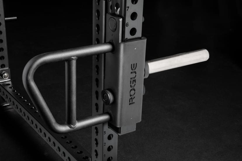Roller J-cup Mighty  Barbell holder made of steel for racks and rigs