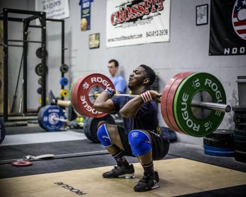 olympic barbell set rogue