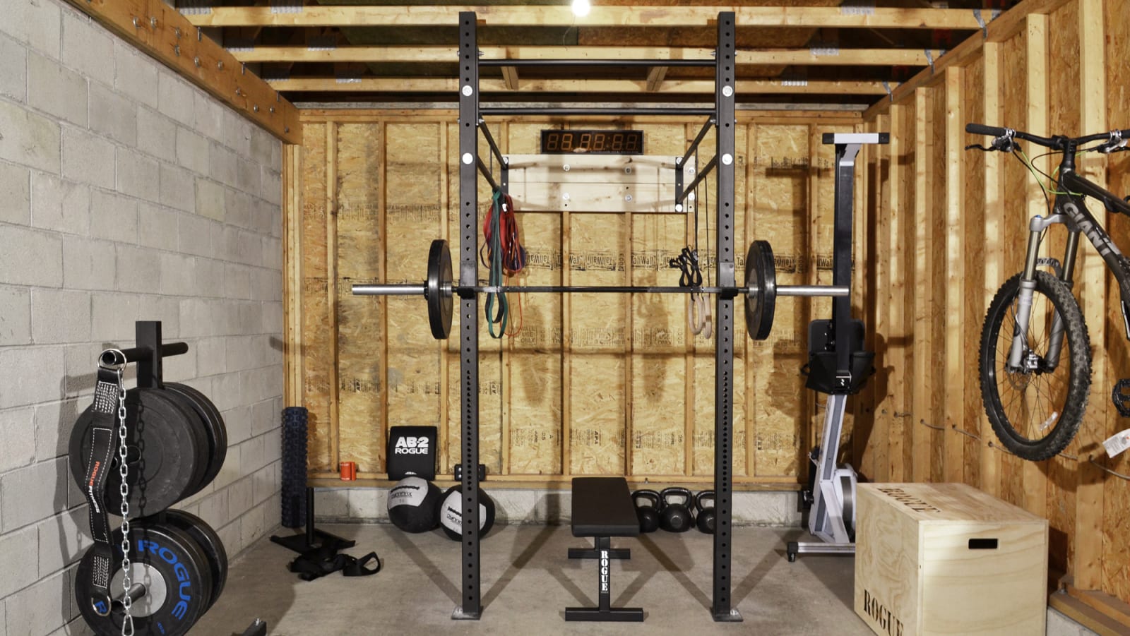 garage crossfit rig